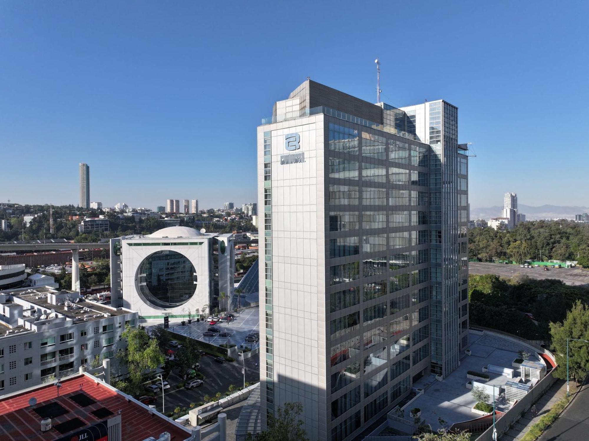 Camino Real Santa Fe Hotel Kota Meksiko Bagian luar foto Headquarters of the National Institute of Statistics and Geography in Mexico City